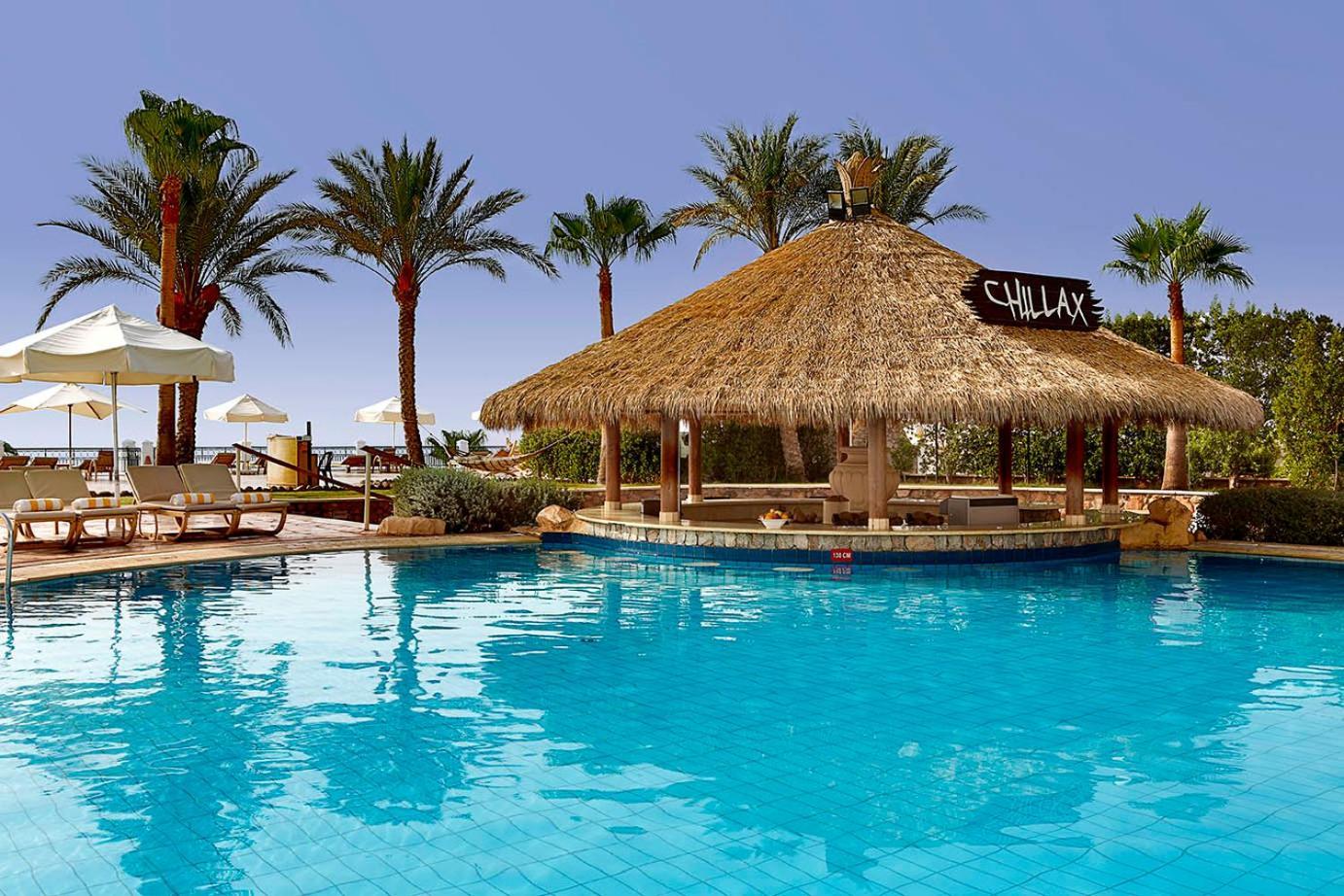 Safir Sharm Waterfalls Resort Εξωτερικό φωτογραφία The pool at the Hilton Sharm El Sheikh